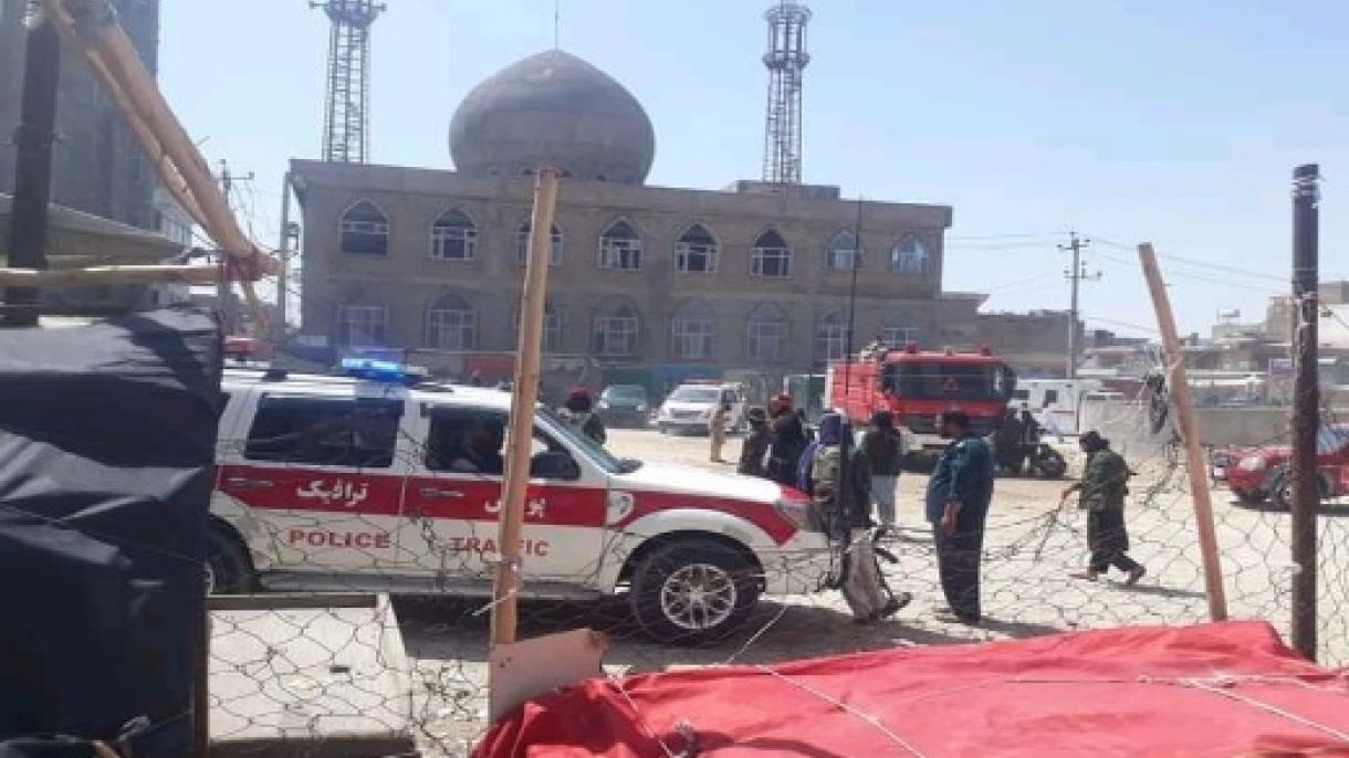 ساعاتی قبل در شهر مزار شریف انفجار رخداد