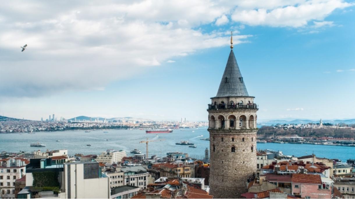 Istambul , a cidade histórica que conecta dois continentes
