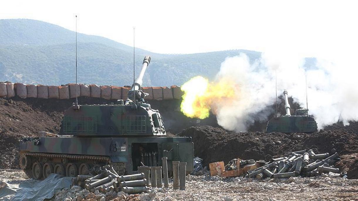 حملات موشکی متقابل ترکیه علیه اهداف تروریستی
