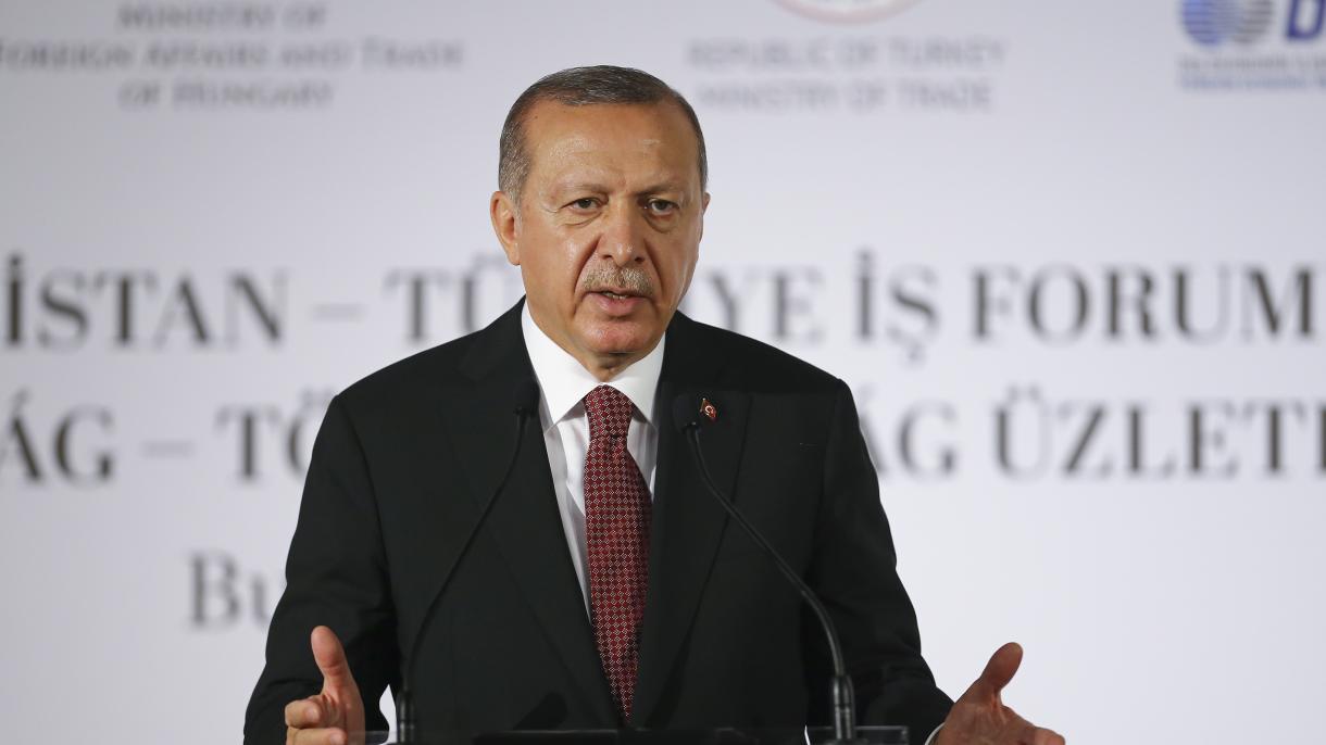 بیانات اردوغان در مجمع کار مشترک ترکیه و مجارستان