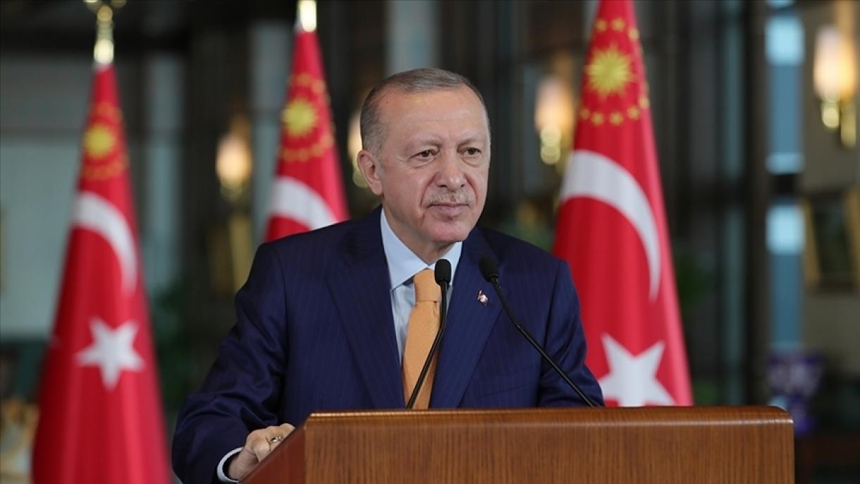 Prezident Erdogan, V Yslamy Arkalaşyk Oýunlarynda Medal Alan Türgenleri Gutlady