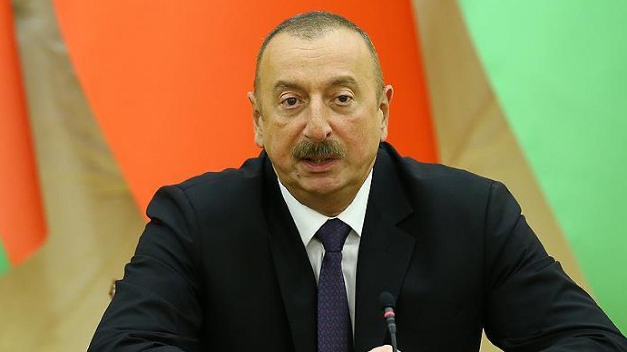Azerbaýjanyň Prezidenti Türk liderine gutlag ýüzlenmesini iberdi