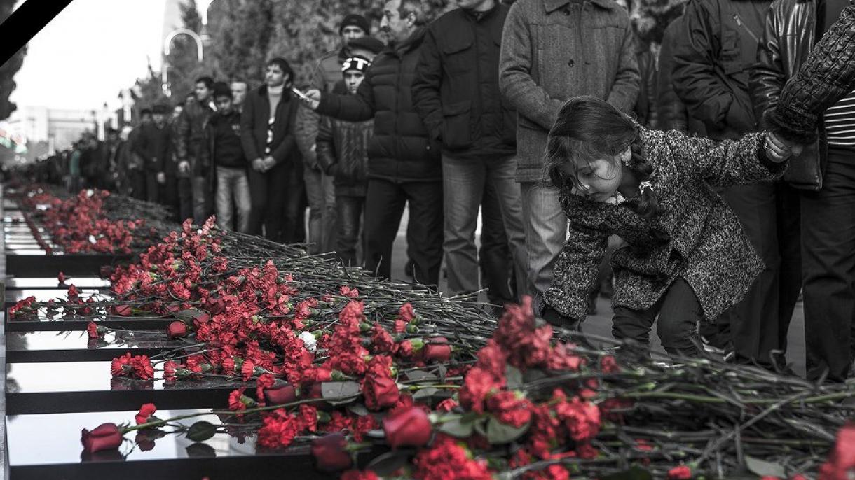 20 Yanvar şəhidlərinin xatirəsi dərin ehtiramla anılır