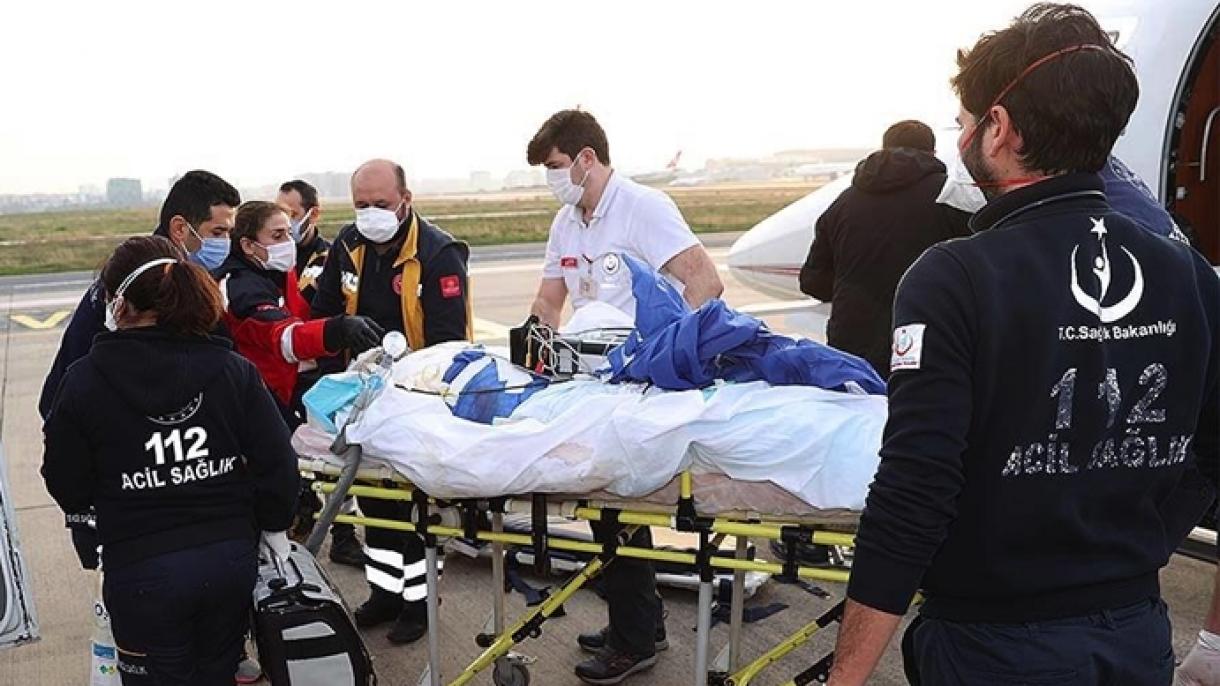 Kosovadakı partlayışda yaralananlar Türkiyəyə gətirildi