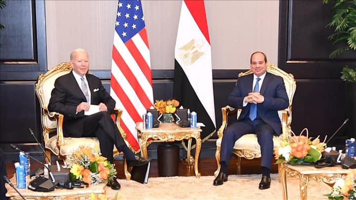 Misr prezidenti as-Sisiy, AQSh prezidenti Bayden bilan Isroil-Falastin mojarosi haqida gapirdi
