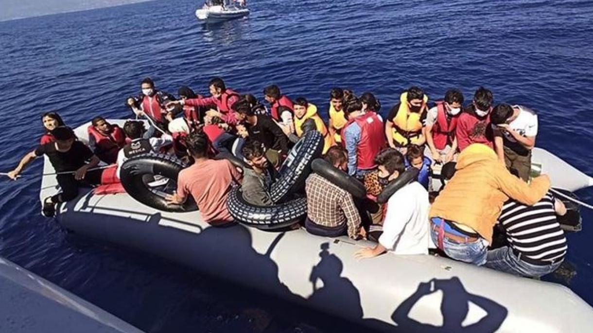 被希腊推回土耳其领海的44名寻求庇护者获救
