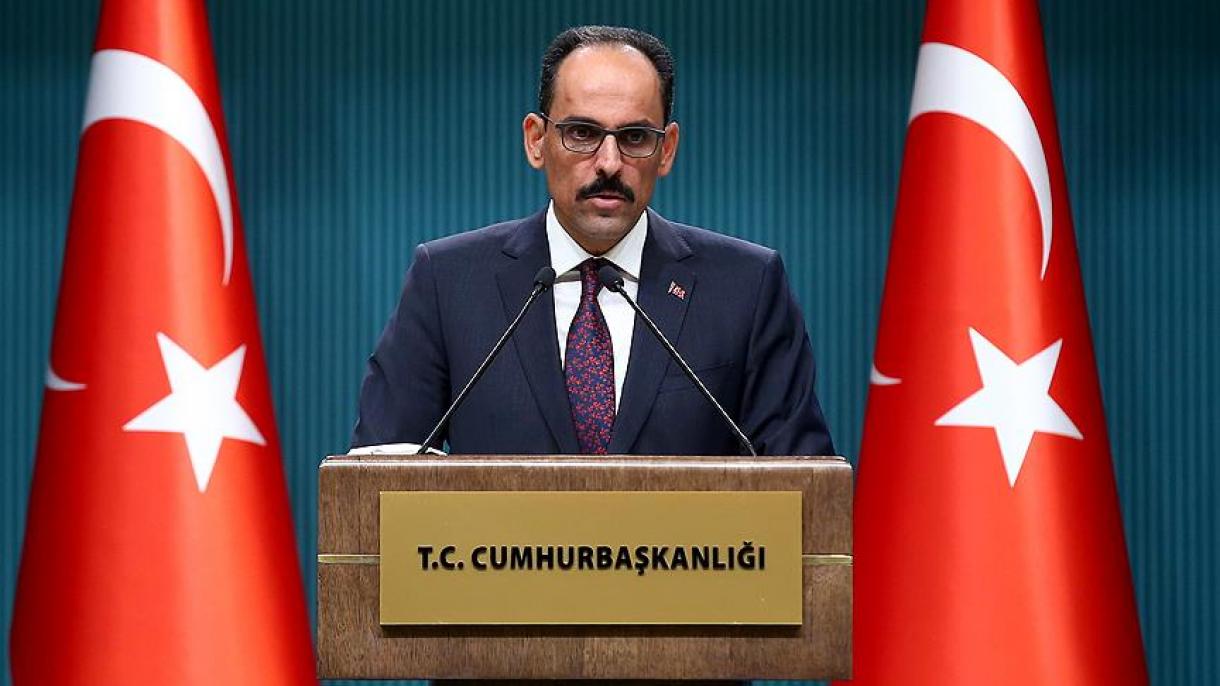 Turkiya prezidentlik matbuot xizmati kotibi Yangi Zelandiyadagi voqeaga munosabatini bildirdi