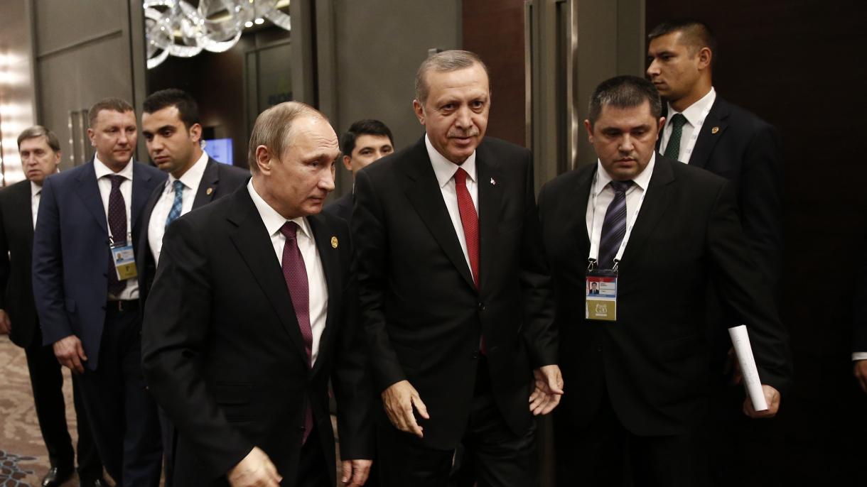 Szerdán tárgyal Putyin és Erdoğan
