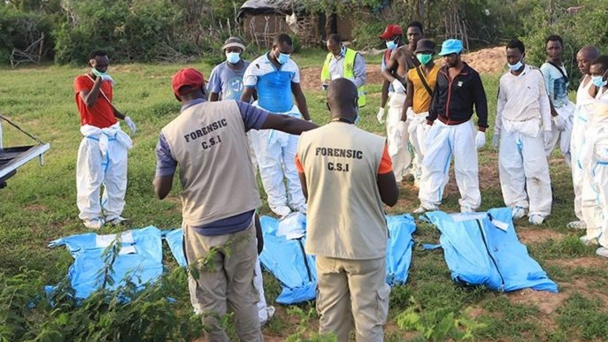 肯尼亚“饥饿邪教”调查案期间已找到303具尸体