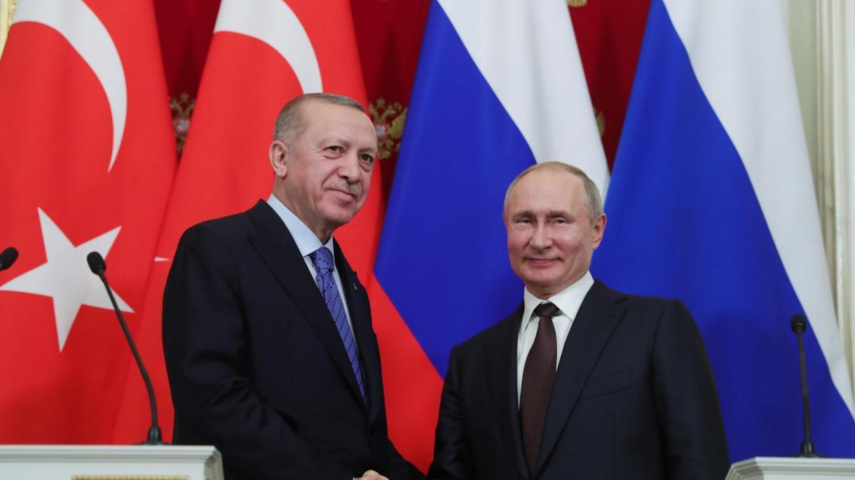 Erdogan e Putin discutem a situação mais recente no Alto Karabakh, Síria e Líbia