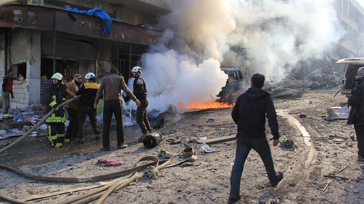 شام: فضائی حملے میں 7 شہری ہلاک اور 18 زخمی