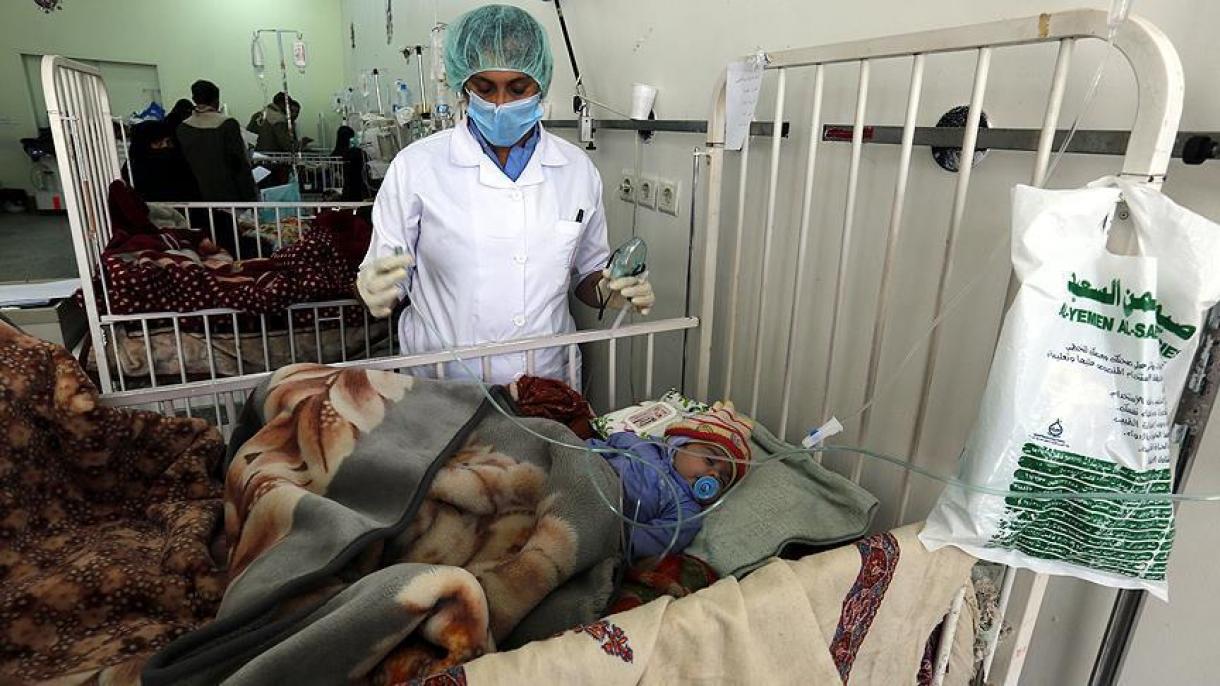 OMS: A cólera matou 2.018 pessoas no Iêmen
