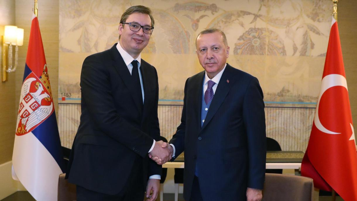 Il presidente Erdogan si congratula con Aleksandar Vucic per il suo compleanno