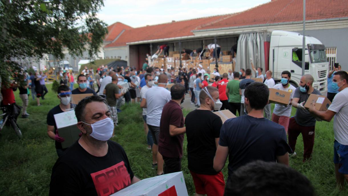 Pomoć iz Turske stigla u Novi Pazar (VIDEO)