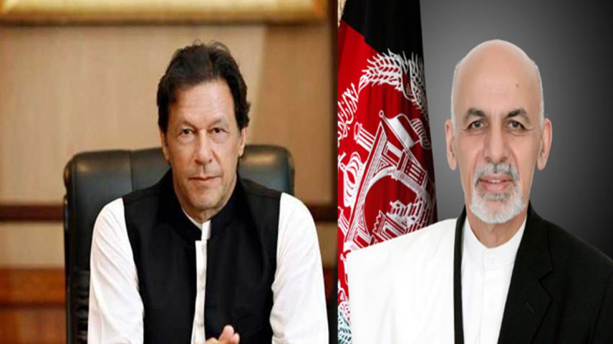 وزیراعظم عمران خان اور افغان صدر اشرف غنی کا افغانستان میں امن عمل پر تبادلہ خیال