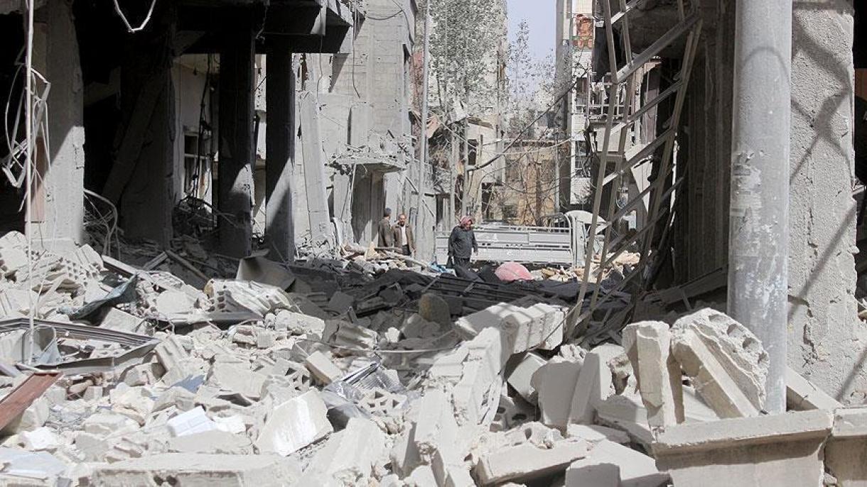 کشته شدن 25 غیرنظامی در جریان حمله مجدد رژیم اسد به غوطه شرقی