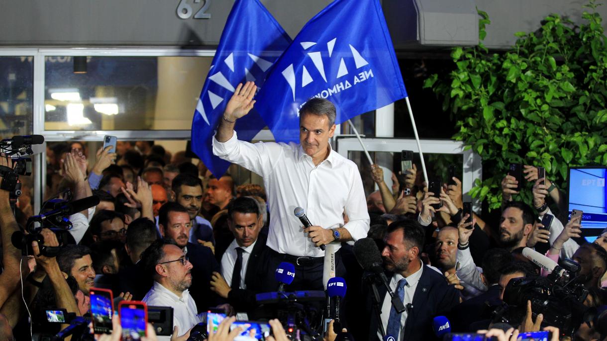 საბერძნეთის არჩევნებში კირიაკოს მიცოტაკისის პარტიამ ხმების უმრავლესობა მოიპოვა