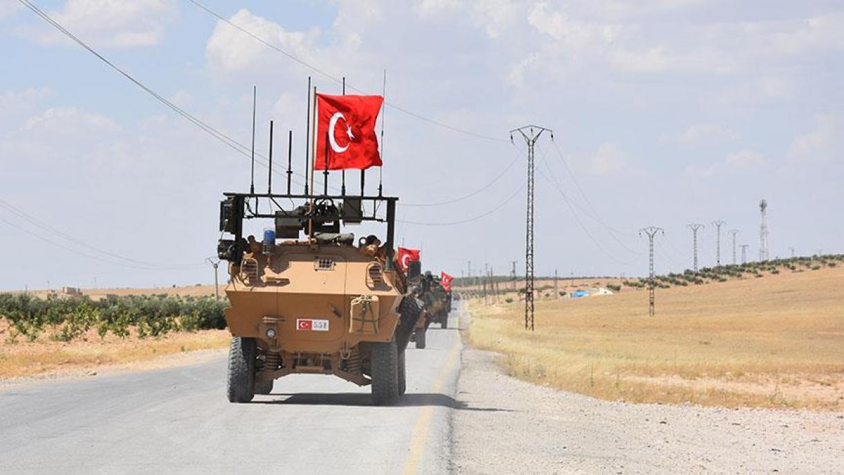 پنجاه و ششمین عملیات گشت‌زنی نیروهای ترکیه در منبج