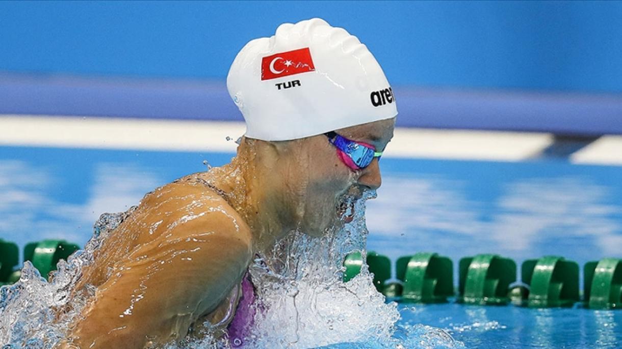 La deportista turca Viktoria Zeynep Güneş obtuvo medalla de bronce en la Copa del Mundo FINA