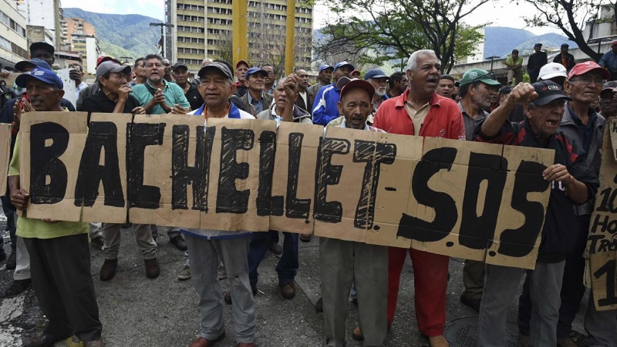 Michelle Bachelet llega a Venezuela para reunirse con Maduro y Guaidó