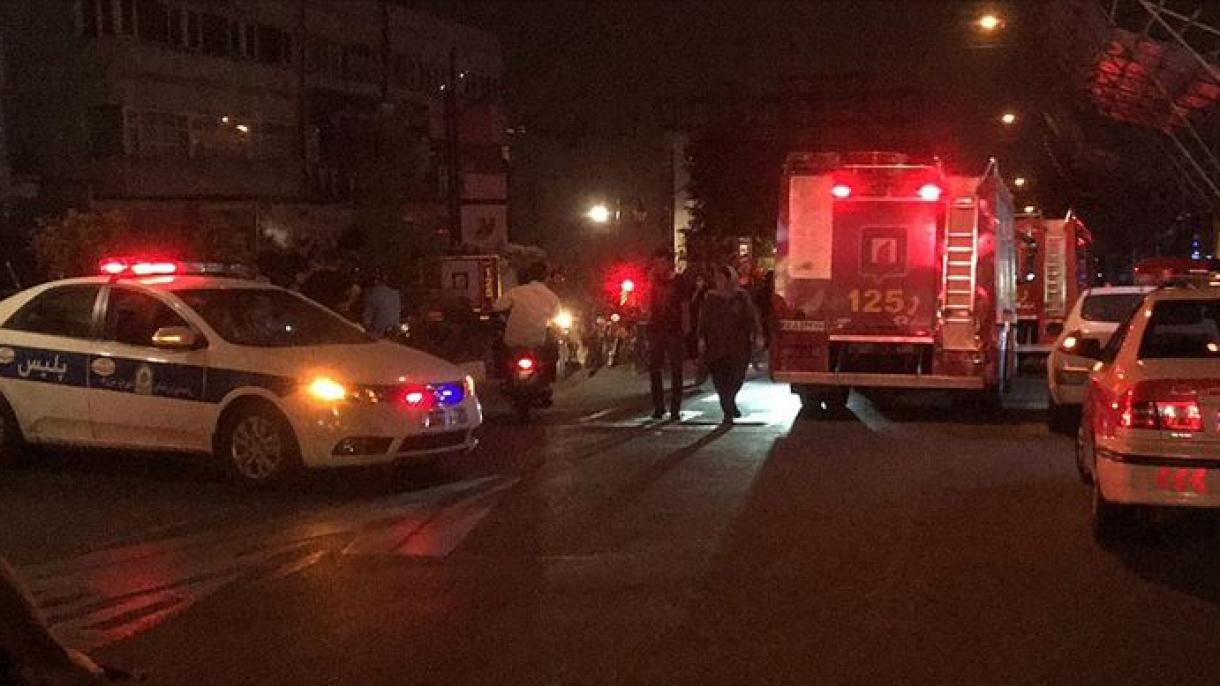 伊朗首都德黑兰氧气罐爆炸