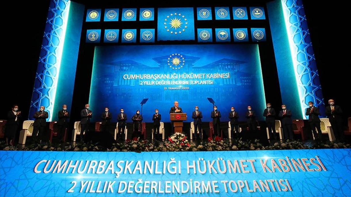 ایردوغان: تورکیه چیگره سی نینگ خوفسیزلیگینی تامین ایتیش اوچون ملی حاکمیت حقلریدن استفاده ایتماقده