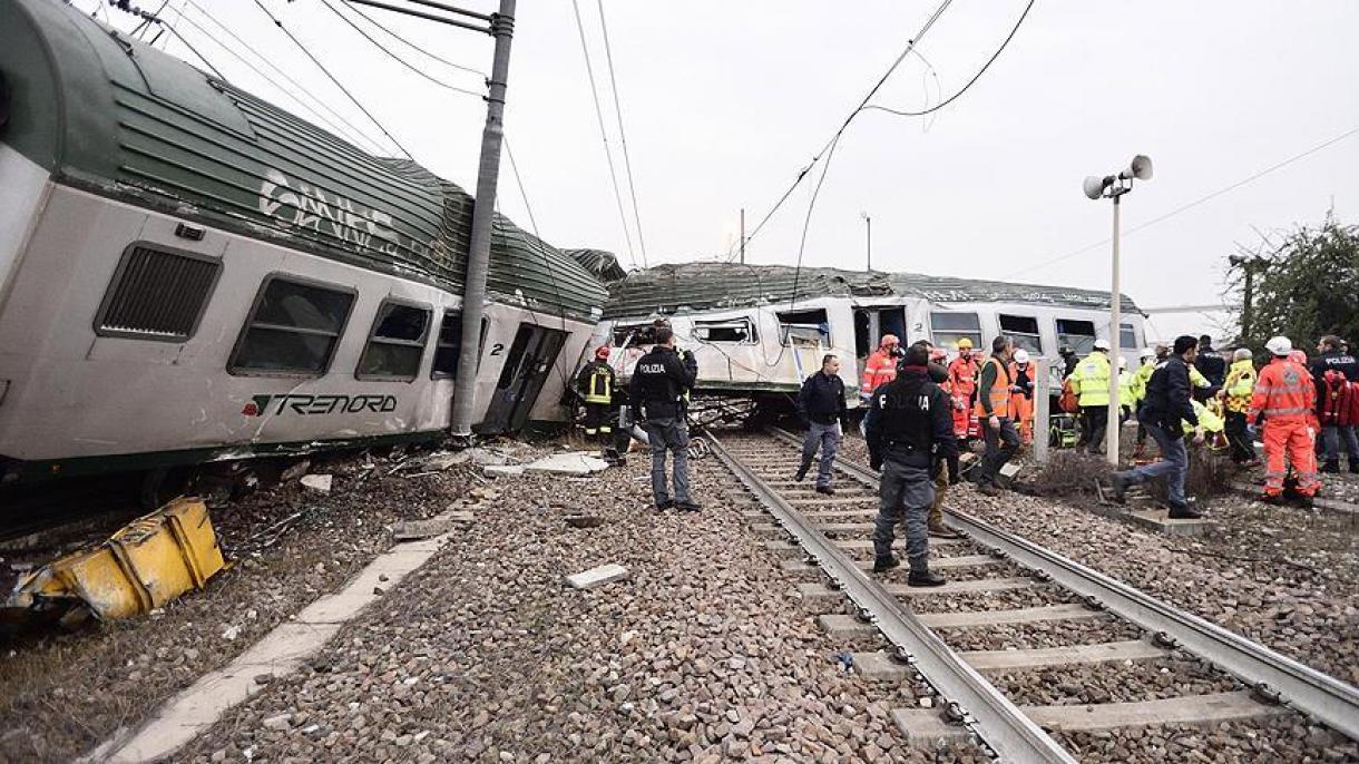 Влакова катастрофа в Милано
