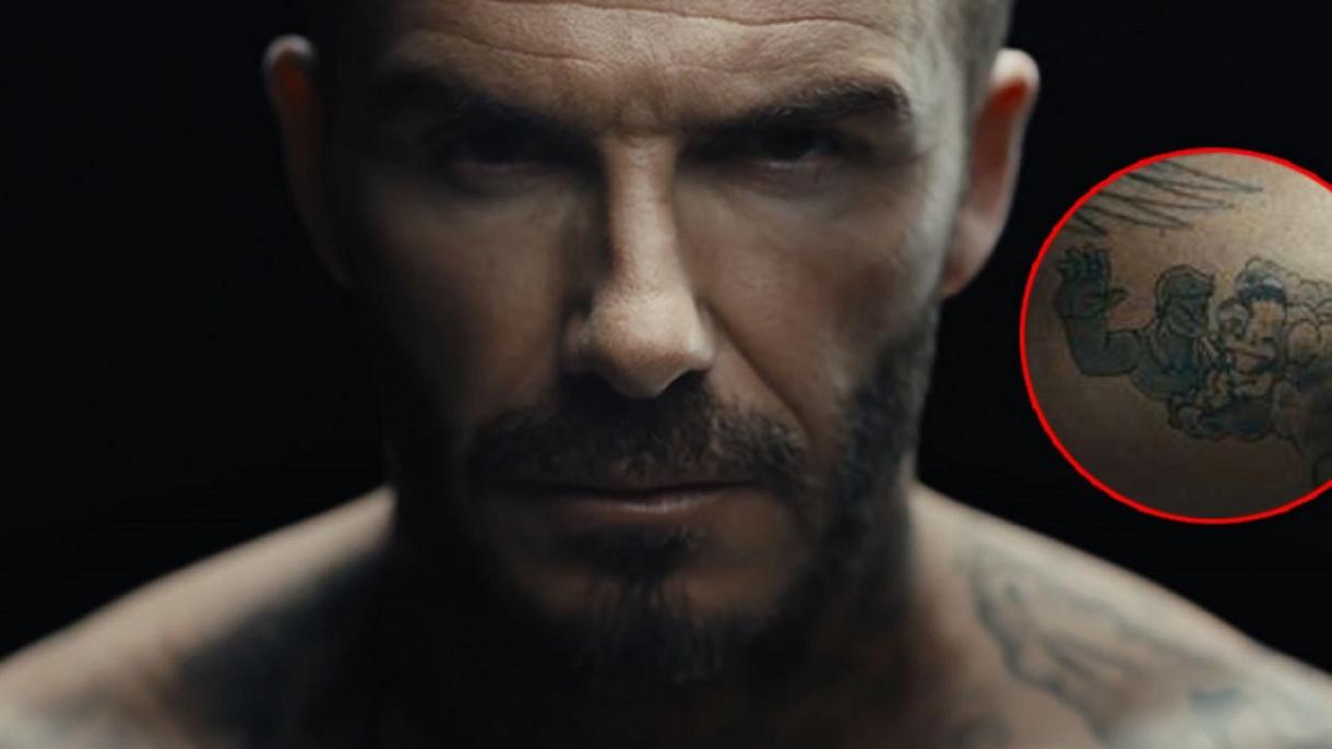 Los tatuajes de David Beckham cobran vida contra la violencia infantil