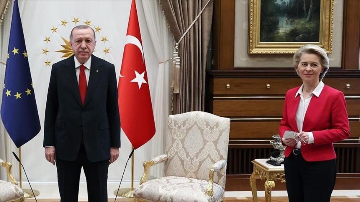 Erdogan a purtat o discuție telefonică cu Ursula von der Leyen