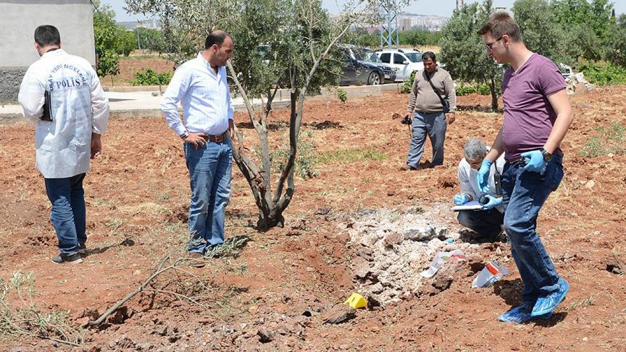 Três foguetes disparados da Síria atingiram um terreno em Kilis