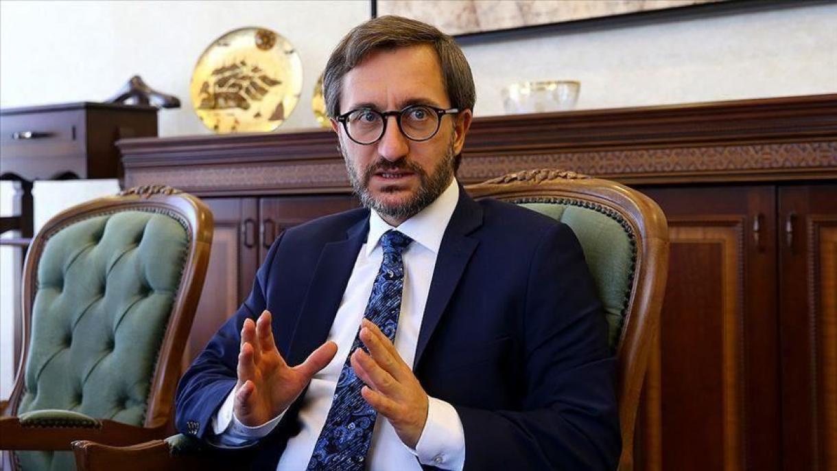 Fahrettin Altun reacciona a la decisión estadounidense sobre los colonos judíos ilegales