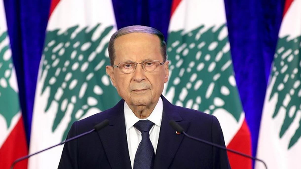Ливан президенті халықаралық қоғамға шақыру тастады