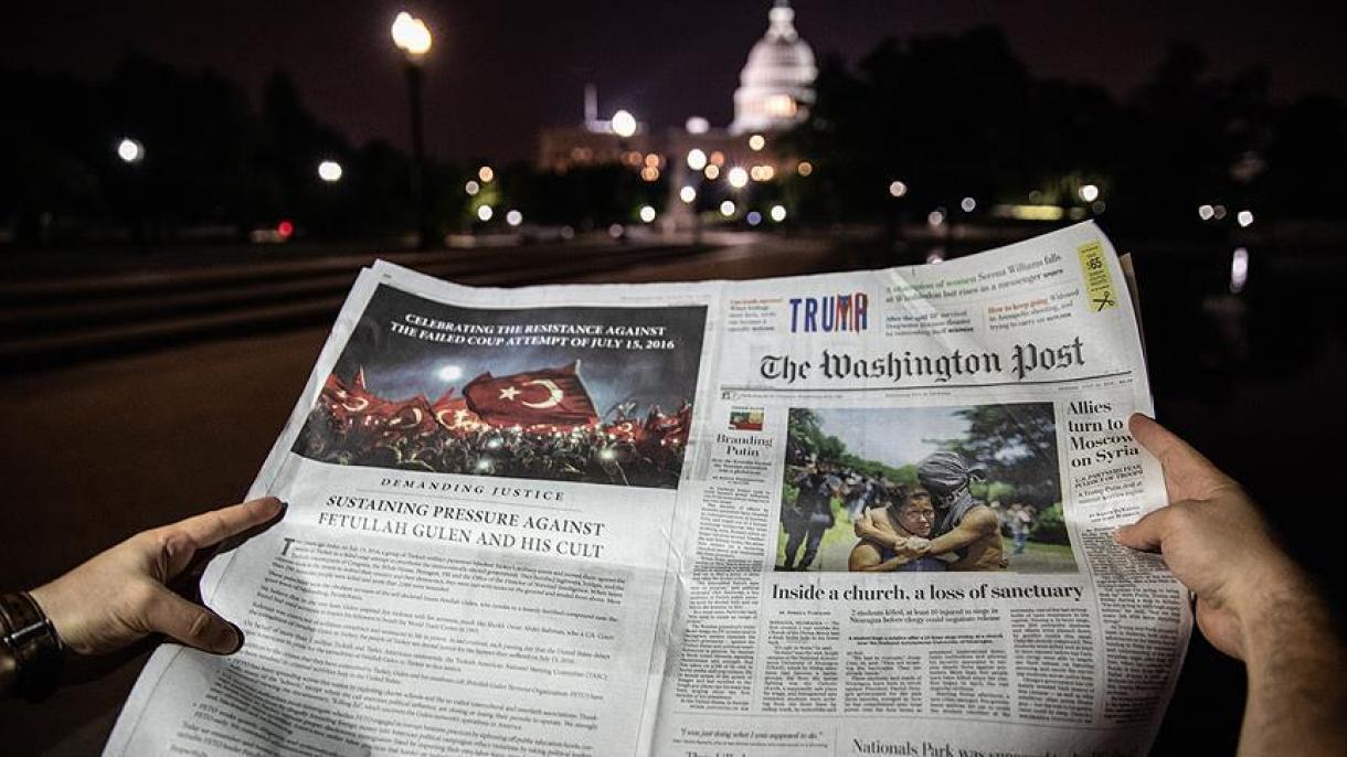 The Washington Post lanza una advertencia sobre la FETÖ/PDY