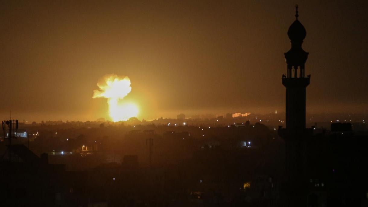 جنگنده‌های ارتش اسرائیل دو منطقه متعلق به حماس را مورد هدف قرار دادند