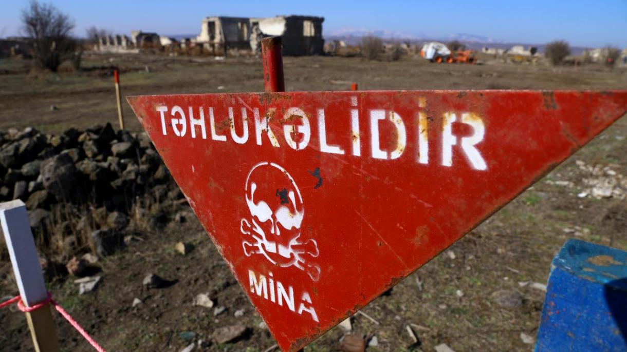 Explosión de mina colocada por las fuerzas ilegales armenias en Karabaj deja muertos