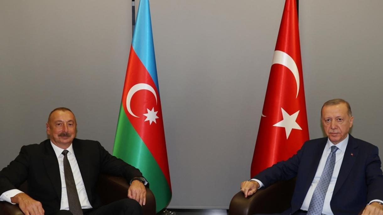 دیدار و گفت‌وگوی اردوغان و علی‌اف در قونیه