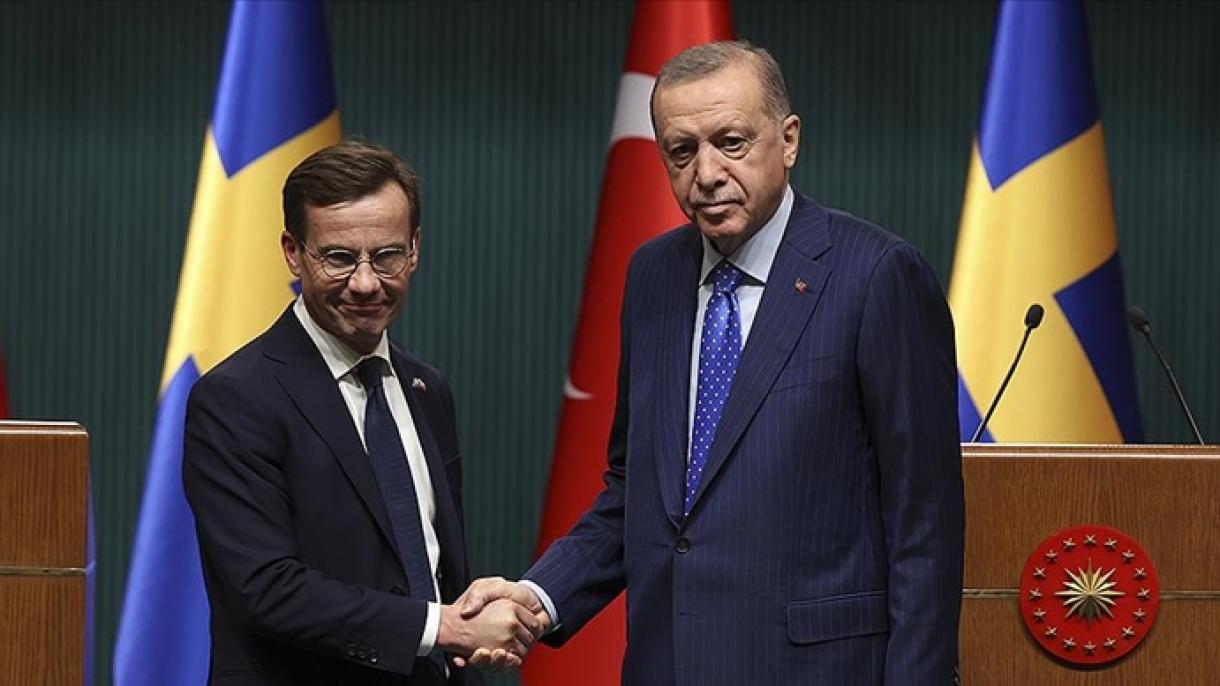 Svédország NATO-tagságáról tárgyalt Erdoğan és Kristersson