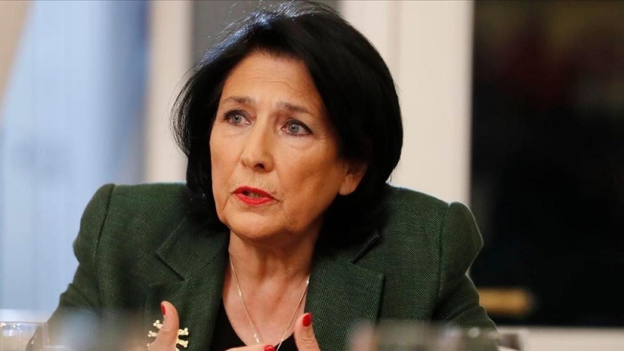 Gruziya prezidenti Salome Zurabishvili iste’foga chiqmasligini aytdi