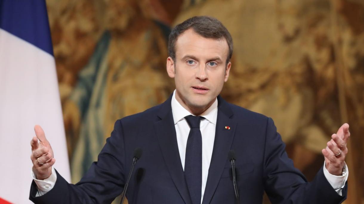 Macron diz mais uma vez que seu país condena ataques israelenses contra palestinos