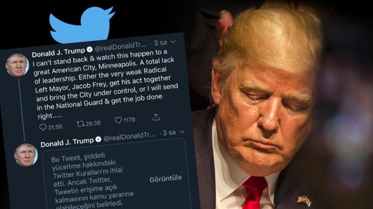 Etats-Unis : Trump épinglé par Twitter pour apologie de la ...