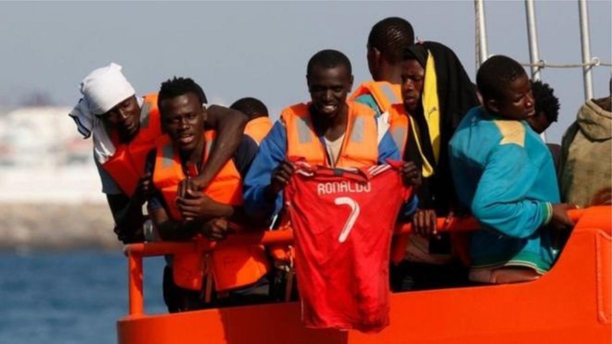 西班牙海岸安全警卫队营救6百名非法移民