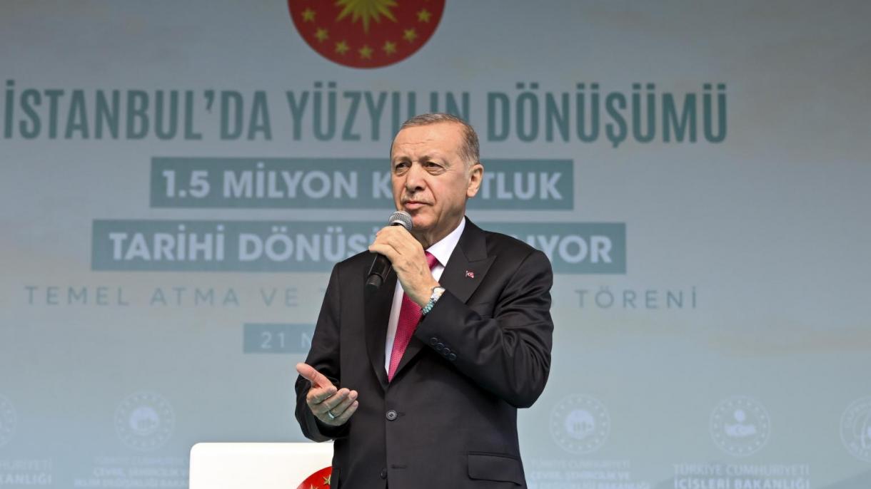 اردوغان از آغاز کمپین تحول شهری در ترکیه خبر داد