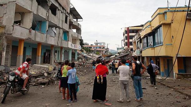 زمین لرزهای شدید در اکوادور و ژاپن
