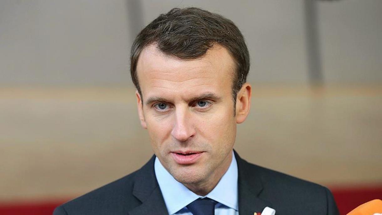 Apoio de franceses a Emmanuel Macron cai para 18%
