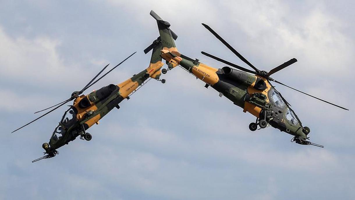 تورک هلیکوپتری 'آتاک'ین صادراتی باشلادی