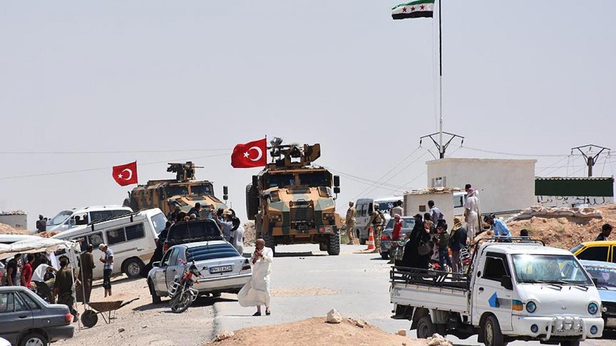 土耳其军队在叙利亚曼比季完成第五次巡逻任务