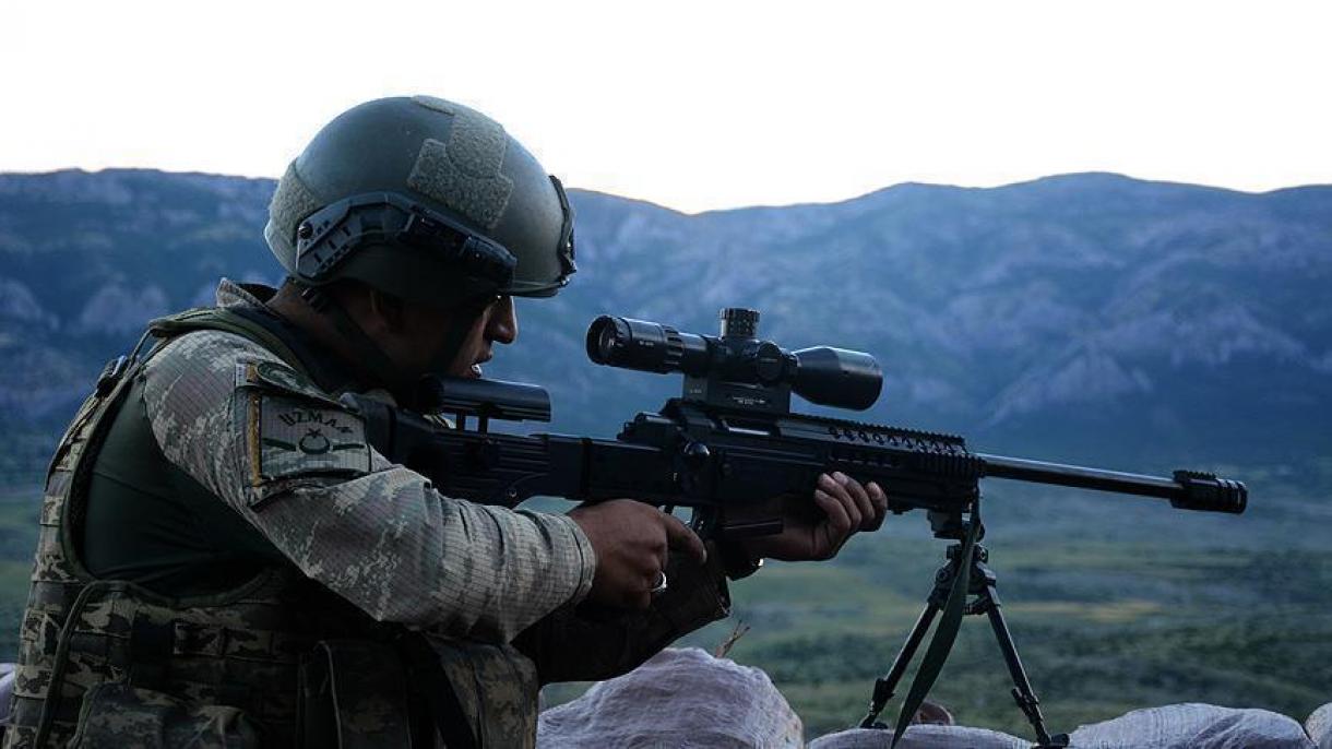 هفت تروریست پ‌.ک‌.ک در استان‌های تونجه‌لی و قارص ترکیه از پای درآمدند