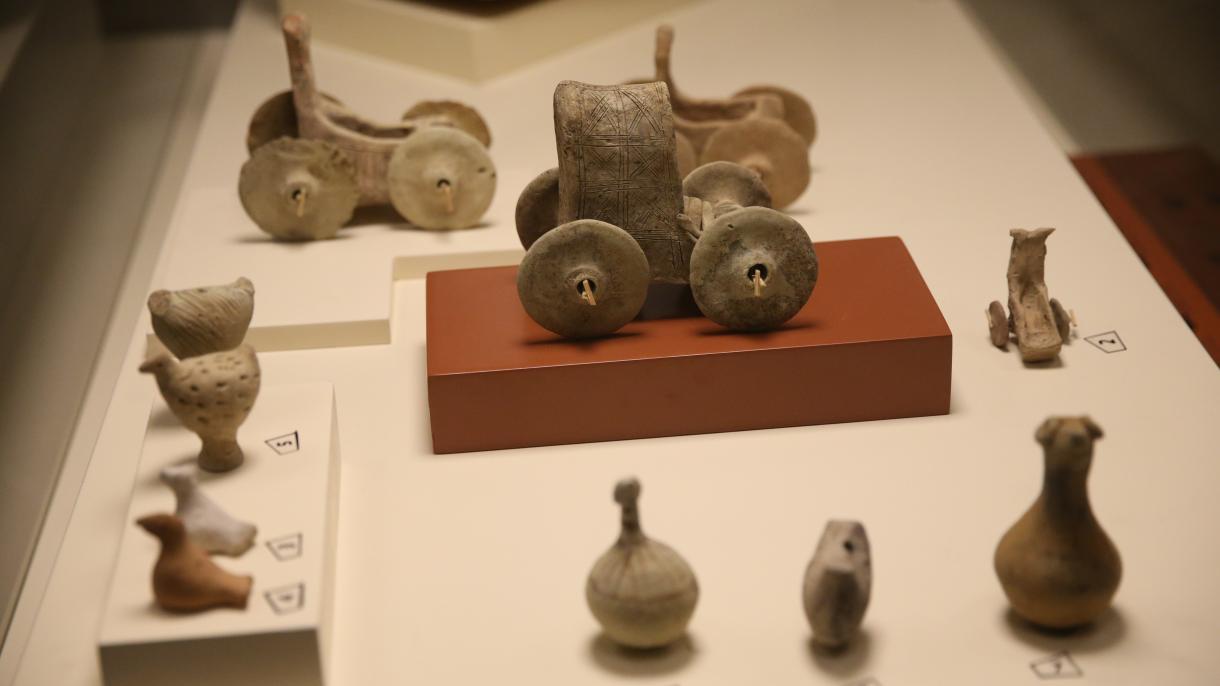 Descoberto um carro de brinquedo de cerca de 5 mil anos em Şanlıurfa
