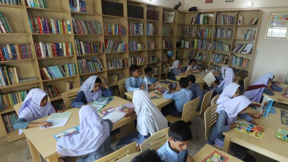 تاسیس کتابخانه ای بزرگ توسط ترکیه برای کودکان پاکستانی
