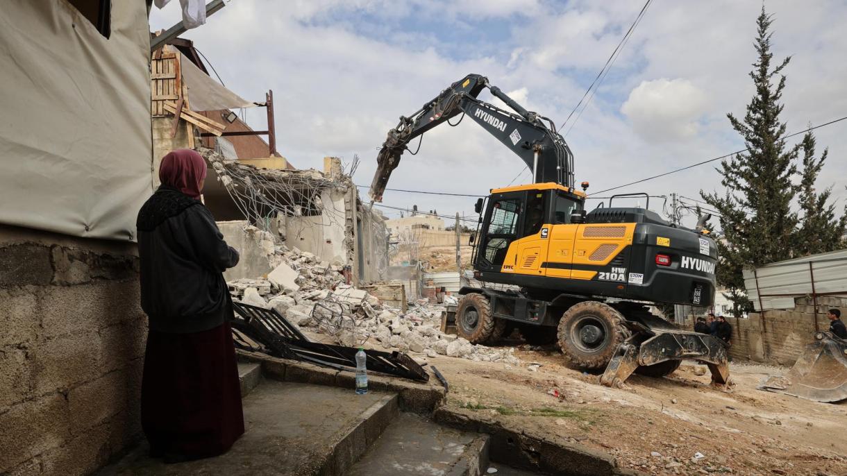 تخریب 4 بنای متعلق به فلسطینیان توسط نظامیان اسرائیل
